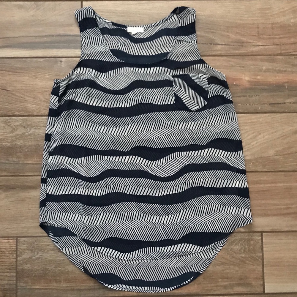 Racer back flowy tank top